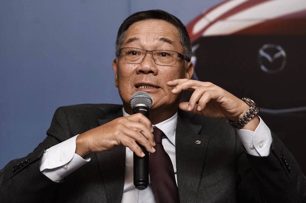 Datuk Seri Ben Yeoh mentioned that Mazda and Bermaz aim to give premium value to customers who purchase the CX-30. ― Picture by Miera Zulyana