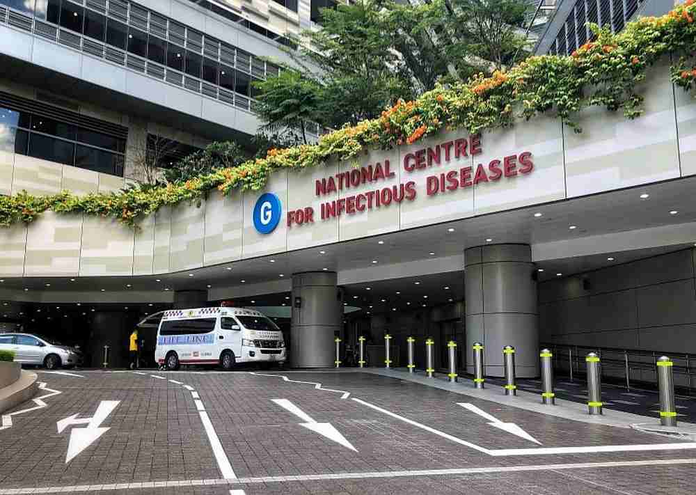 The patient is currently warded at Singapore's National Centre for Infectious Diseases. u00e2u20acu201d TODAY pic