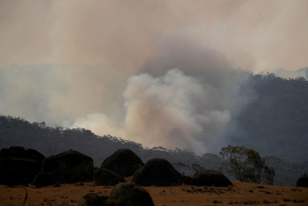 Smoke rises from a fire at the Adaminaby Complex near Yaouk, New South Wales, Australia January 11, 2020. u00e2u20acu201d Reuters pic