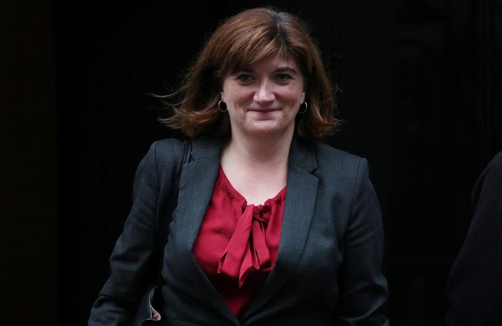 Britainu00e2u20acu2122s Digital, Culture, Media and Sport Secretary Nicky Morgan is seen outside Downing Street in London, Britain October 24, 2019. u00e2u20acu201d Reuters pic