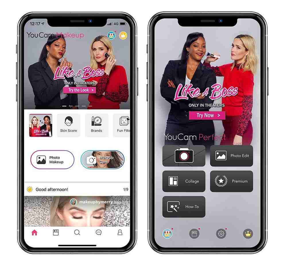 Perfect Corp has partnered with Paramount Pictures to launch an interactive 'Like a Boss' AI beauty & photo experience. u00e2u20acu201d Courtesy of Perfect Corp via AFP