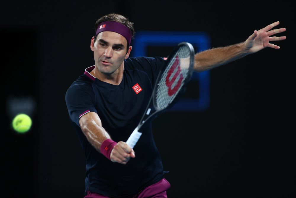 Switzerland's Roger Federer in action during the match against Serbia's Filip Krajinovic. u00e2u20acu201d Reuters picnn