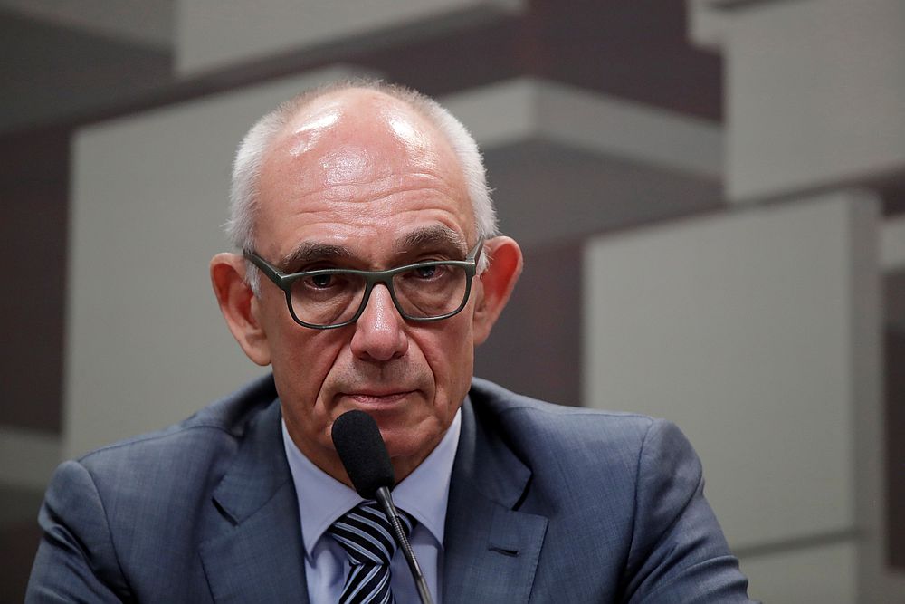 Former Vale SA CEO Fabio Schvartsman looks on during a session of the special committee on the Brumadinho mining disaster, at the Federal Senate in Brasilia, Brazil March 28, 2019. u00e2u20acu201d Reuters pic
