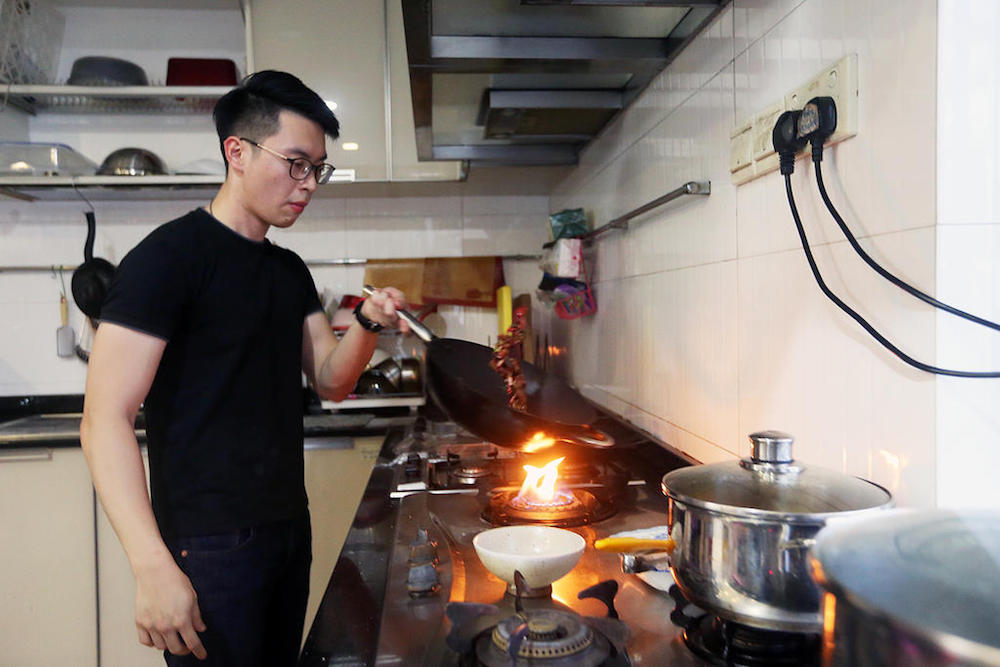 Yeo Kai Siang is a part-time private home chef who serves Neo-French cuisine. He started his establishment, Chez Kai, in February last year. u00e2u20acu201d TODAY pic