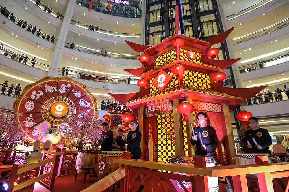 A pagoda in a tower, who would’ve imagined. — Picture by Shafwan Zaidon