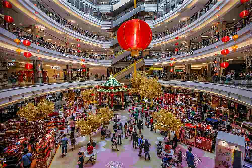 Filled with lush, gold trees to make wishes, the LG Oval area is sure to be a calm and peaceful place to relax. — Picture by Hari Anggara