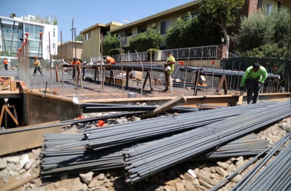 A new apartment building housing construction site is seen in Los Angeles, California, July 30, 2018. u00e2u20acu201d Reuters pic