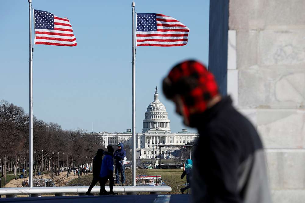 US Capitol is seen in Washington January 20, 2020, a day before the Senate impeachment trial begins. u00e2u20acu201d Reuters pic