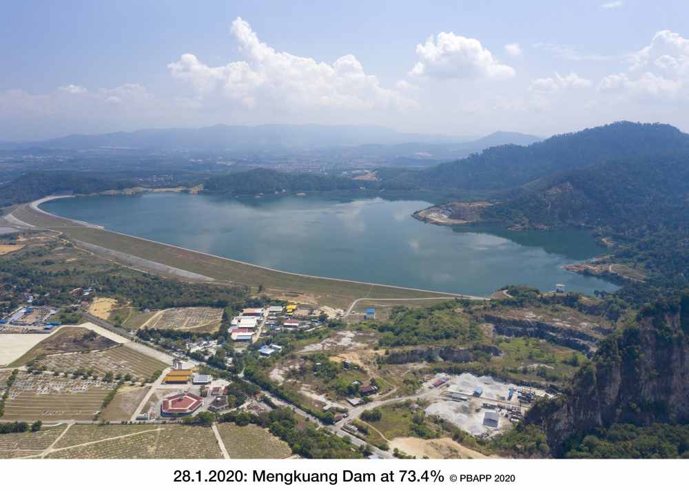 Jaseni warned that the Sungai Muda water level, which is the main source of raw water for the Sungai Dua Water Treatment Plant, is currently low. u00e2u20acu2022 Picture courtesy of PBAPP