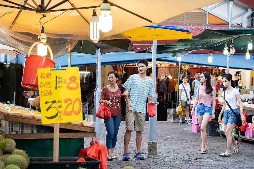 Yeo with her co-star Devin Pan in the upcoming HBO Asia original ‘Invisible Stories.’ — Image  courtesy of HBO Asia