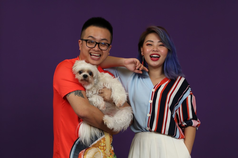 Ryan Tan and Sylvia Chan of Night Owl Cinematics (NOC). Chan said she has to be more selective with clients as her firm’s YouTube channel — which has about 967,000 subscribers — receives 50 to 150 enquiries a week. — Handout via TODAY