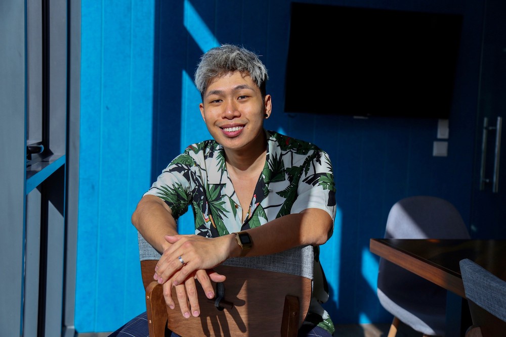 Grvty Media co-founder Johnathan Chua, 30, who is one of the four co-hosts of Real Talk, said clients go to them for their different appeal. — TODAY pic
