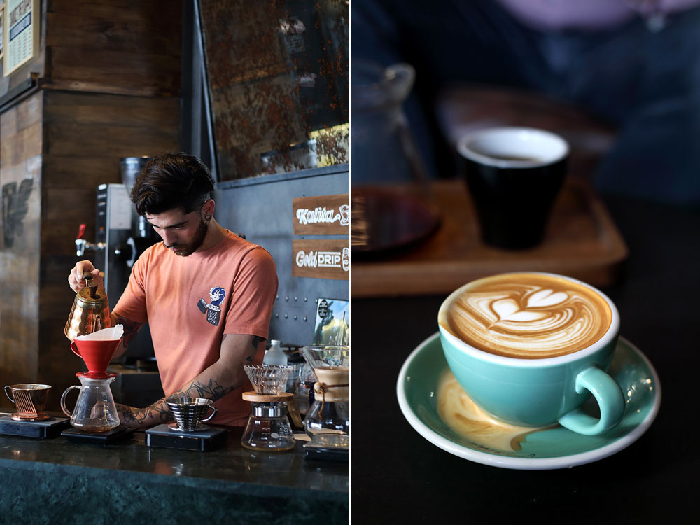 The friendly baristas at All Saints make some of the best coffee in town.