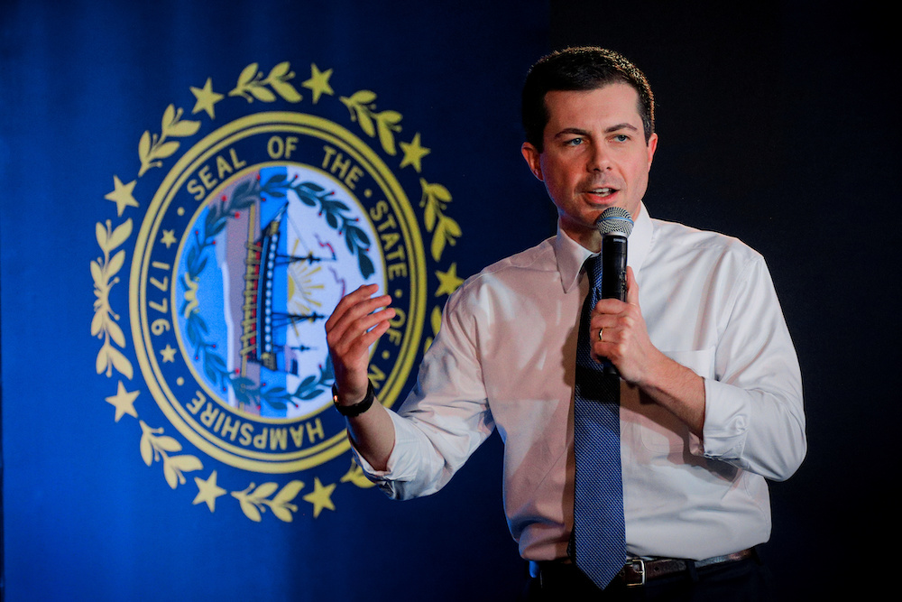 Democratic presidential candidate and former South Bend, Indiana mayor Pete Buttigieg speaks during a campaign stop in Portsmouth, New Hampshire February 4, 2020. u00e2u20acu201d Reuters pic