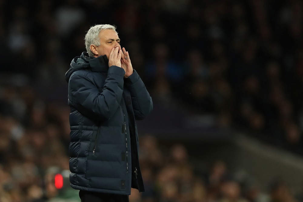 Tottenham Hotspur manager Jose Mourinho reacts during the match against Manchester City at the Tottenham Hotspur Stadium in London February 2, 2020. u00e2u20acu201d Reuters pic