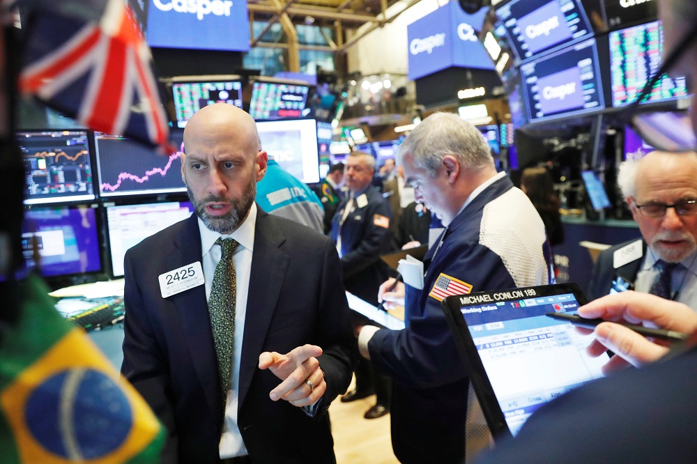 Traders work at the New York Stock Exchange February 4, 2020. u00e2u20acu201d Reuters pic