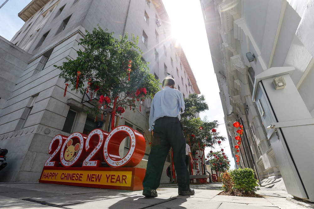 A view of one of the decorated backlanes located at Lebuh Pantai in George Town February 3, 2020. u00e2u20acu201d Picture by Sayuti Zainudin
