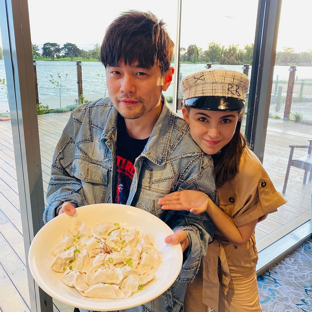 Mandopop star Jay Chou and his wife, actress-model Hannah Quinlivan, have won praises from internet users for helping in the fight against  2019 novel coronavirus. u00e2u20acu201d Picture via Instagram/ jaychou