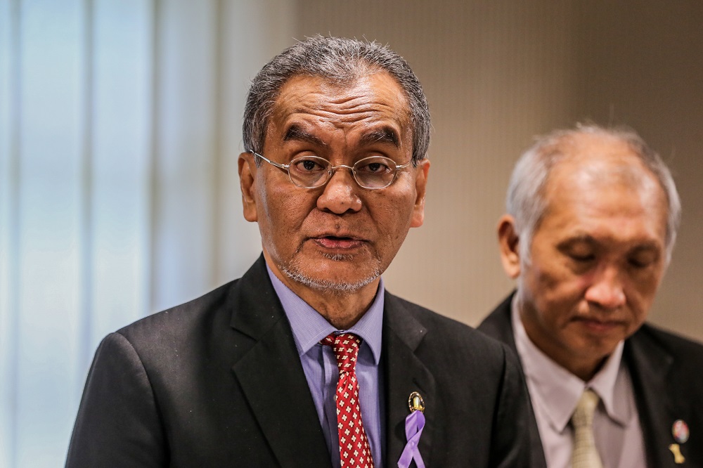 Health Minister Datuk Seri Dzulkefly Ahmad speaks during a press conference in Kuala Lumpur February 4, 2020. u00e2u20acu201d Picture by Firdaus Latif 