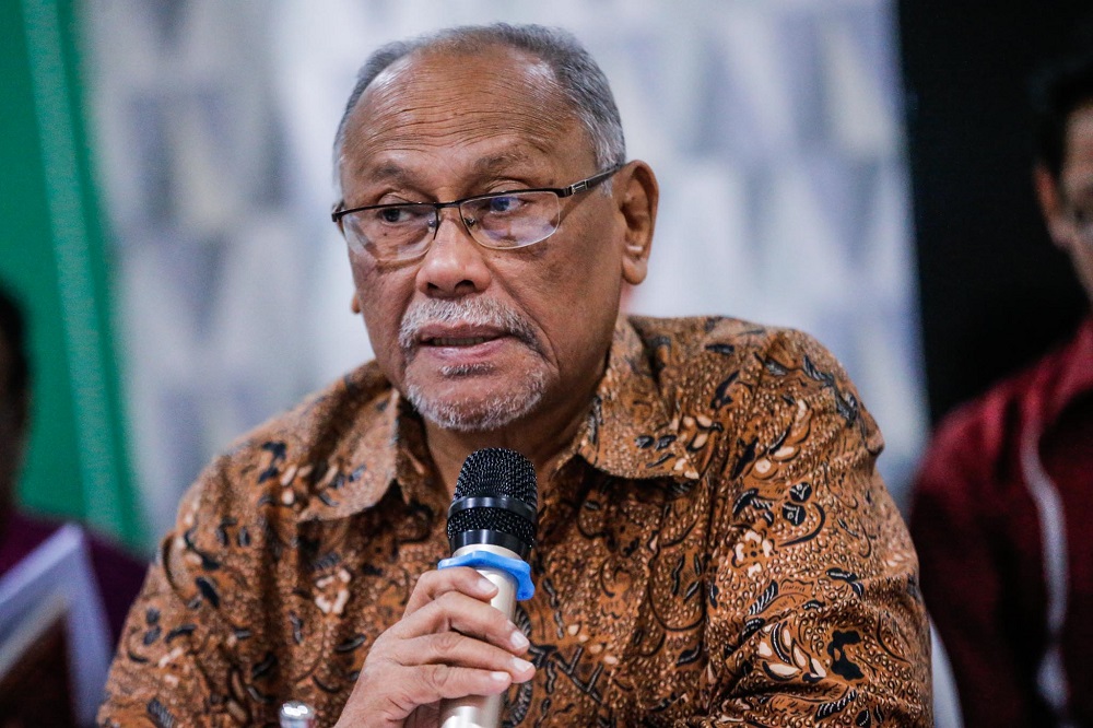 ABIM chairman Datuk Wan Ramli Wan Daud speaks during a press conference in Kuala Lumpur February 6, 2020. u00e2u20acu201d Picture by Hari Anggara