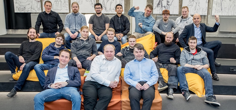 Umar and some of his colleagues from Sensible 4. — Picture by Umar Zakir Abdul Hamid