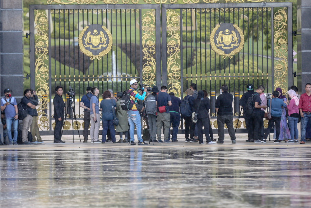 General view of Istana Negara in Kuala Lumpur February 23, 2020. u00e2u20acu201d Picture by Firdaus Latif 