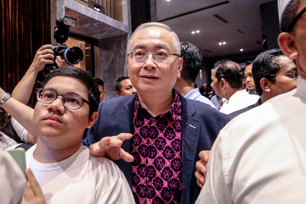 MCA president Datuk Seri Wee Ka Siong is pictured at Sheraton Hotel February 23, 2020. u00e2u20acu201d Picture by Firdaus Latif