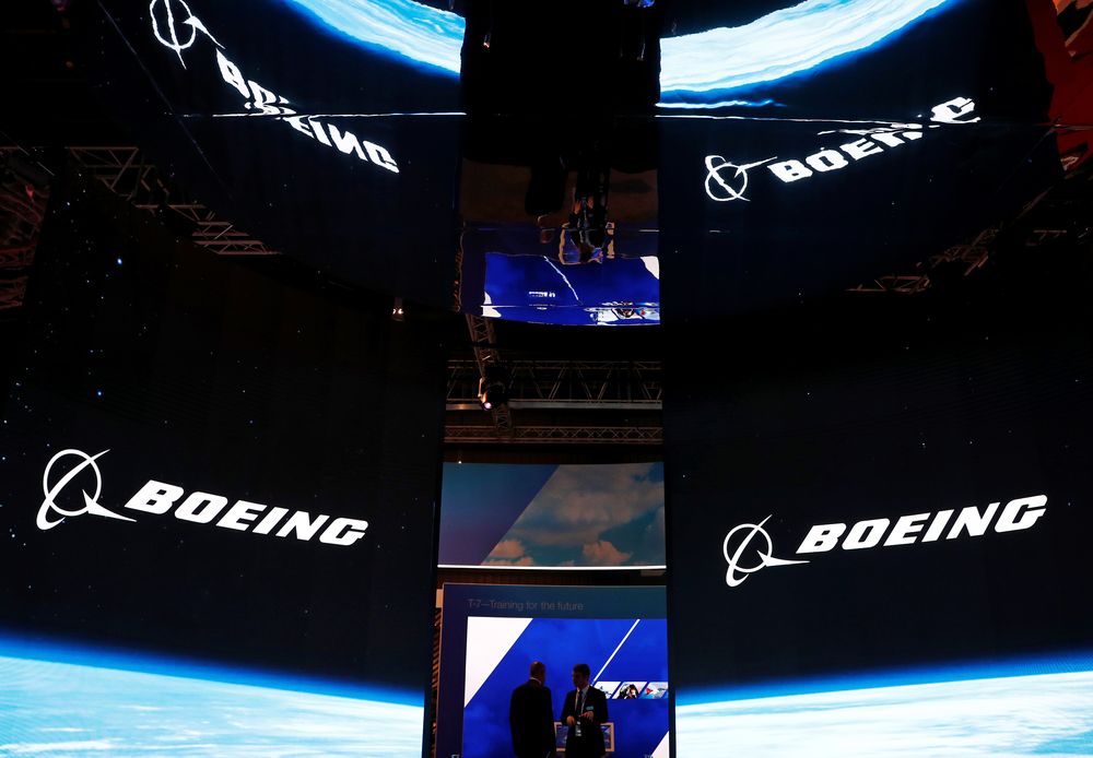 A view of the Boeing booth at the Singapore Airshow in Singapore February 11, 2020. u00e2u20acu201d Reuters pic