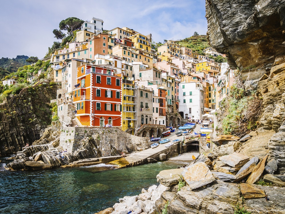 A view of Riomaggiore, one of the villages the Cinque Terre in Italy. u00e2u20acu201d  FilippoBacci/Istock/AFP pic