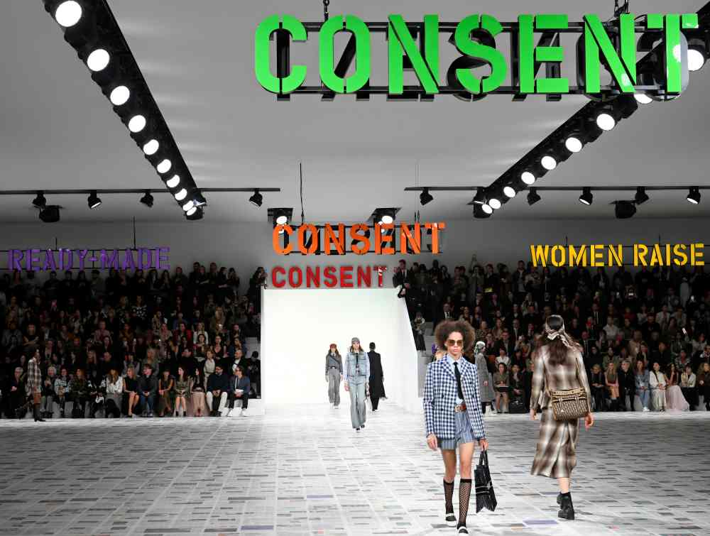 Models present creations by designer Maria Grazia Chiuri as part of her Fall/Winter 2020/21 women's ready-to-wear collection show for fashion house Dior during Paris Fashion Week in Paris, February 25, 2020. u00e2u20acu2022 Reuters pic