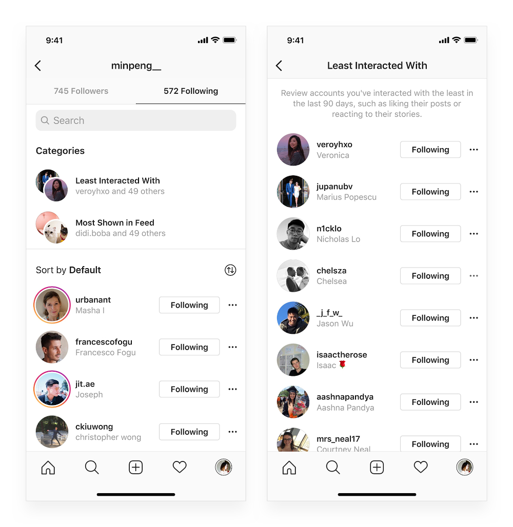 Instagram now gives users more information about the account which they follow. u00e2u20acu201d Picture courtesy of Instagram via AFP-Relaxnews 