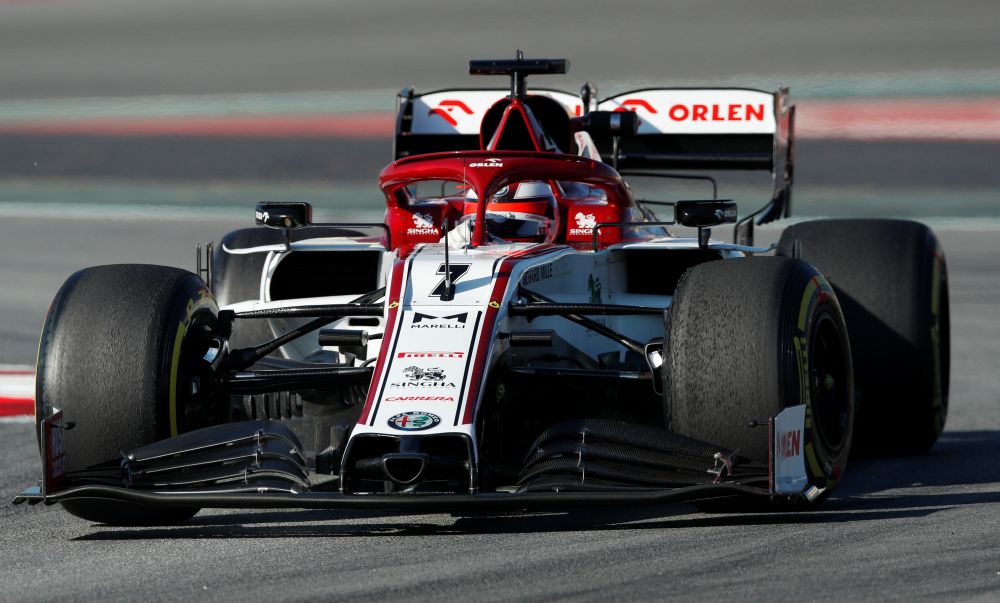 Alfa Romeo's Kimi Raikkonen during pre-season testing in Barcelona February 20, 2020. u00e2u20acu201d Reuters pic