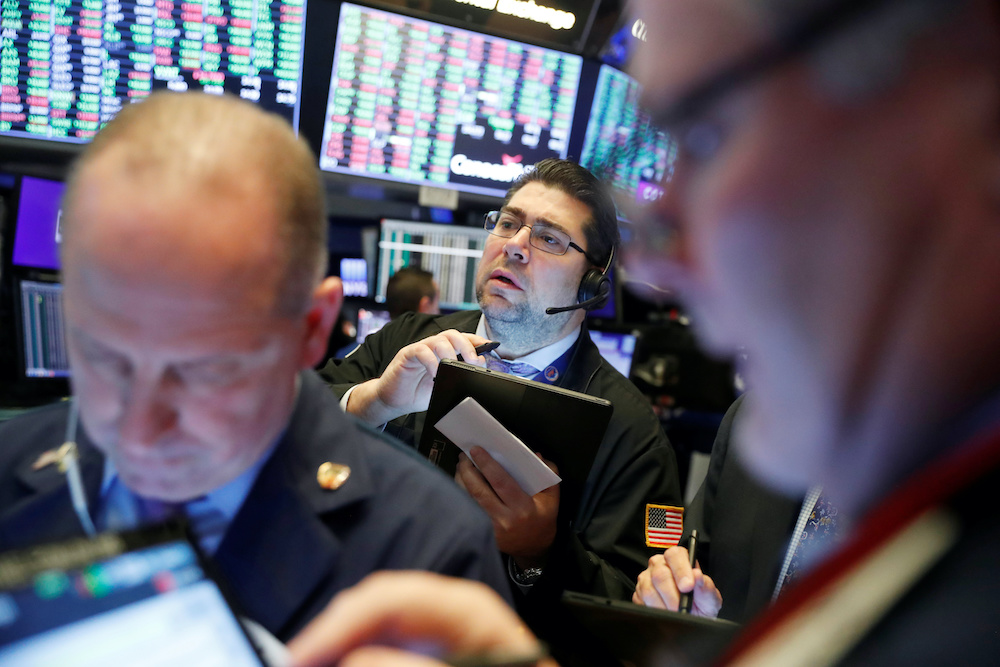 Traders work on the floor of the New York Stock Exchange shortly after the opening bell in New York, US, February 6, 2020. u00e2u20acu201d Reuters picnn