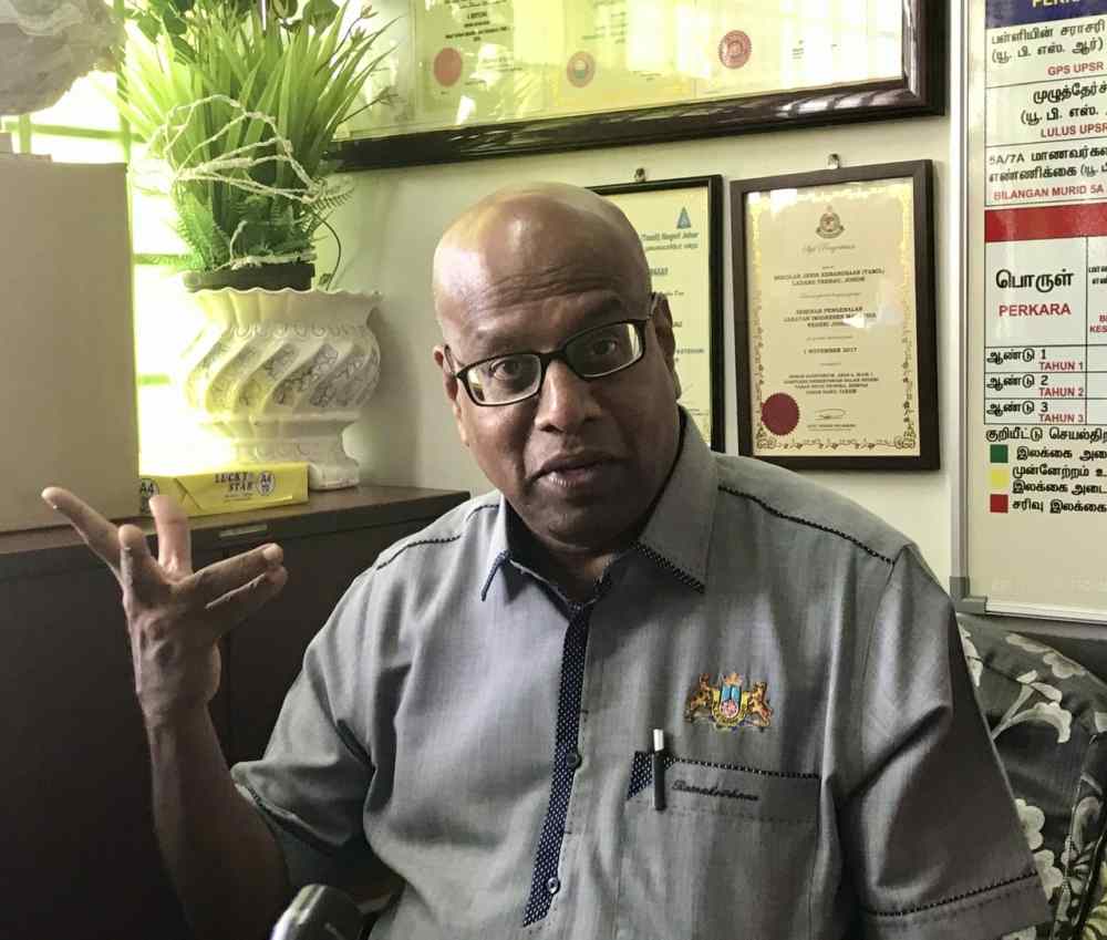 Johor Consumerism, Human Resources and Unity Committee chairman S. Ramakrishnan advised the public to be rational as the government has assured that essential items will be sufficient. u00e2u20acu201d Picture by Ben Tan