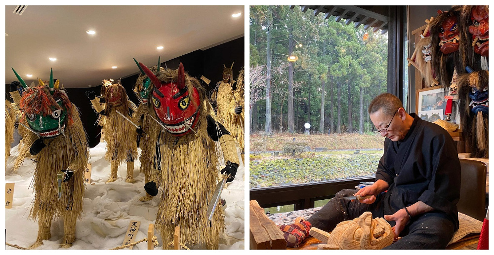 Learn about the Oga Peninsula’s rich folk tradition of Namahage, the masked deities who make sure children behave well and houses are spotless. — Picture by Melanie Chalil