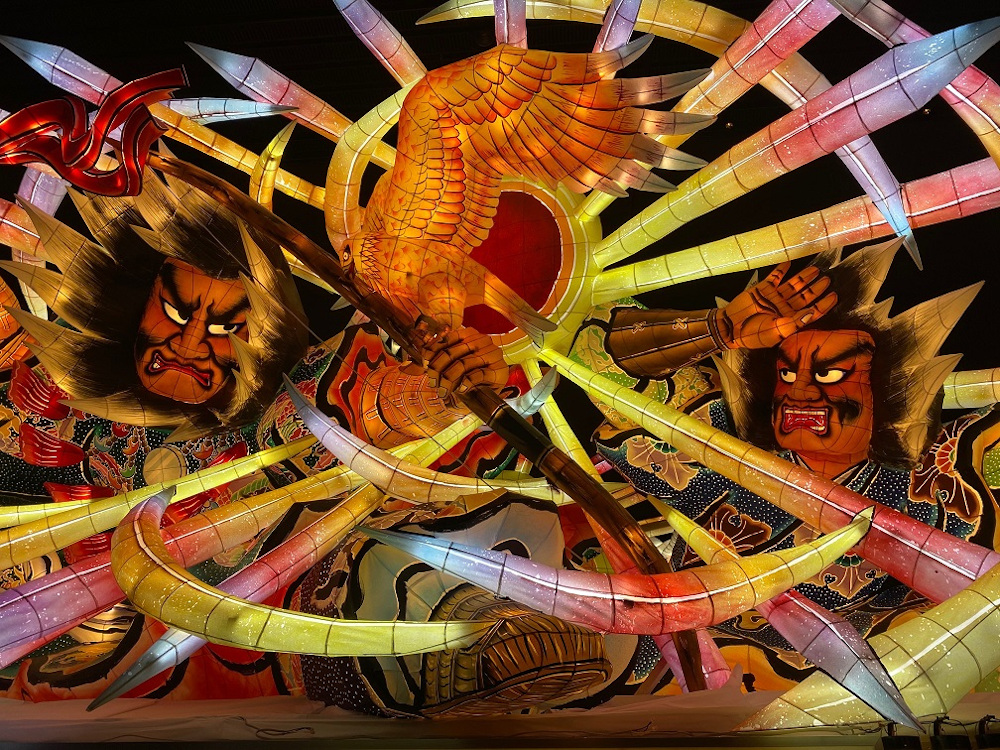 These Colourful Nebuta floats are a must-see in Aomori. — Picture by Melanie Chalil
