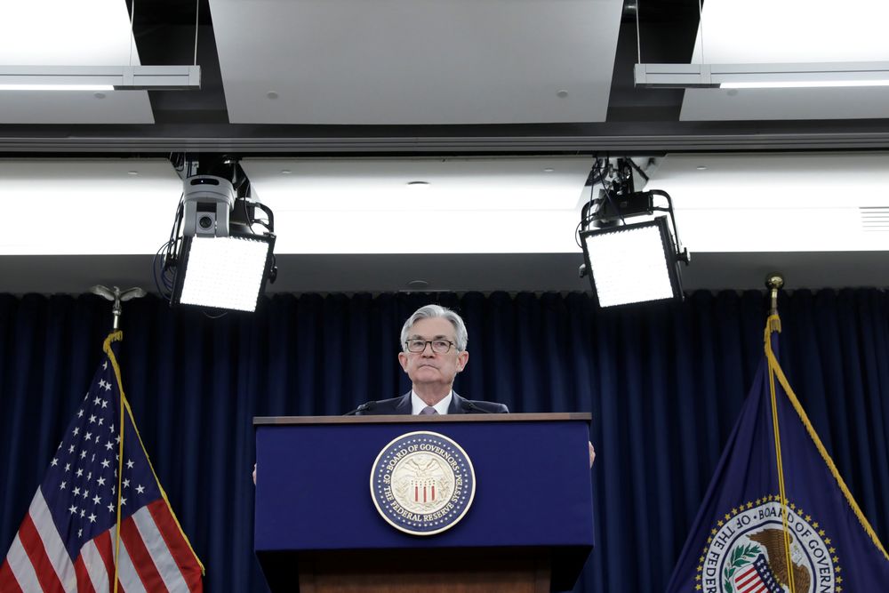 Federal Reserve Chairman Jerome Powell speaks at his news conference following the two-day meeting of the Federal Open Market Committee (FOMC) meeting on interest rate policy in Washington, January 29, 2020. u00e2u20acu201d Reuters pic