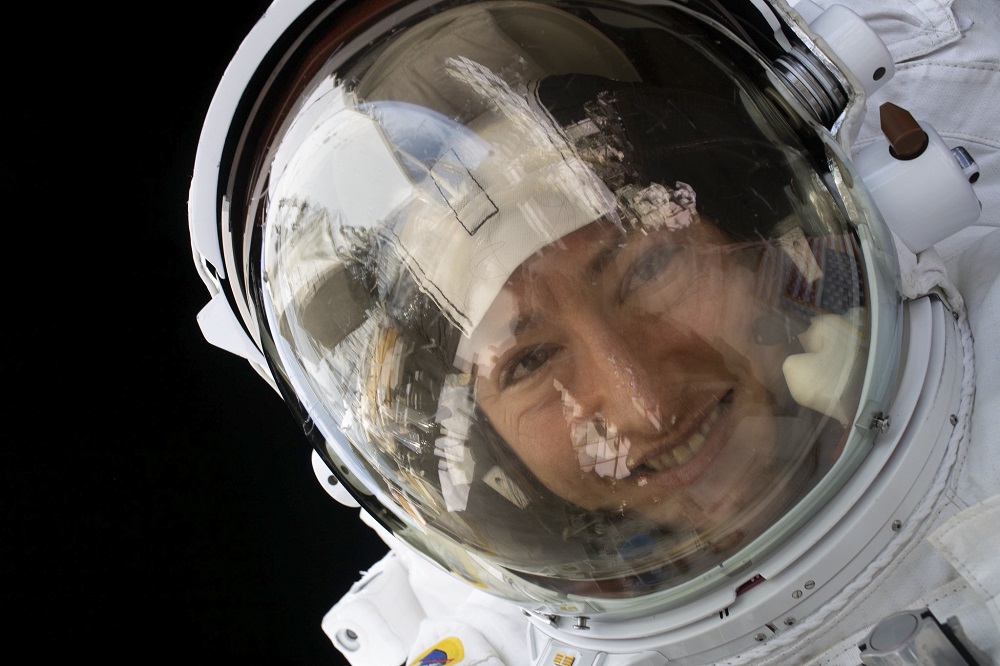 This Nasa photo released on February 4, 20202 shows Nasa astronaut Christina Koch during a spacewalk January 15, 2020. u00e2u20acu201d Nasa/AFP pic