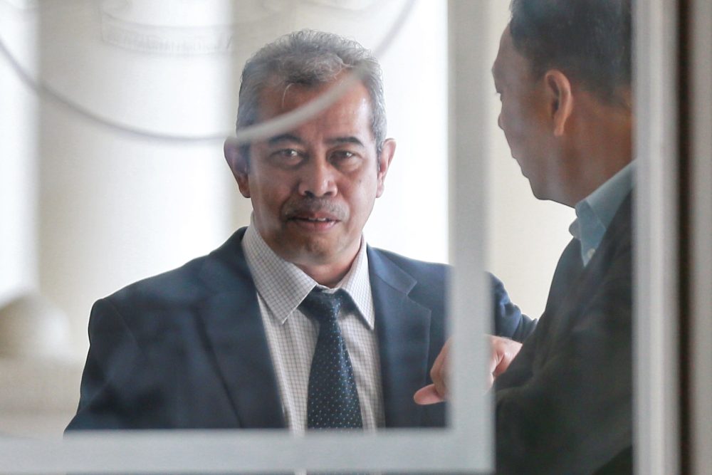 Former Finance Ministry deputy secretary-general Dr Uzailee Abdul Latif is pictured at the Kuala Lumpur High Court, February 12, 2020. u00e2u20acu2022 Picture by Ahmad Zamzahuri
