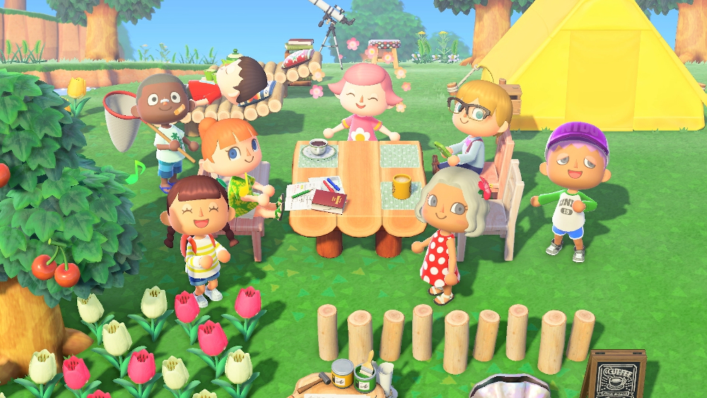 u00e2u20acu02dcAnimal Crossing: New Horizonsu00e2u20acu2122 has multiplayer for eight people online or on the same console. u00e2u20acu201d Picture from Nintendo via AFP-Relaxnews 