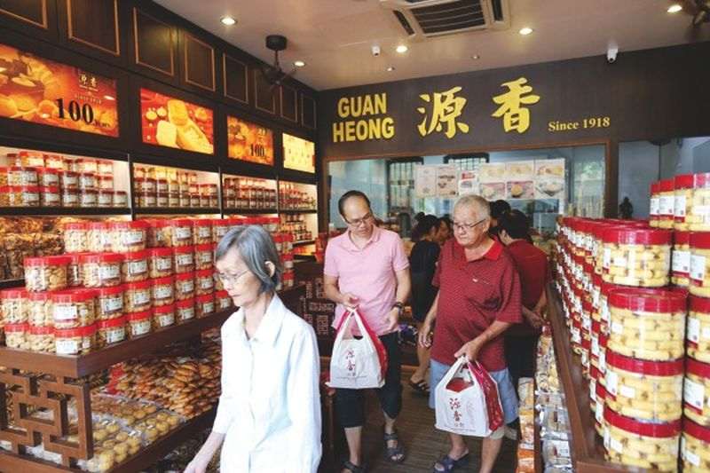 Guan Heong biscuit shop offers a mix of traditional and modern delicacies. u00e2u20acu201d Malay Mail pic