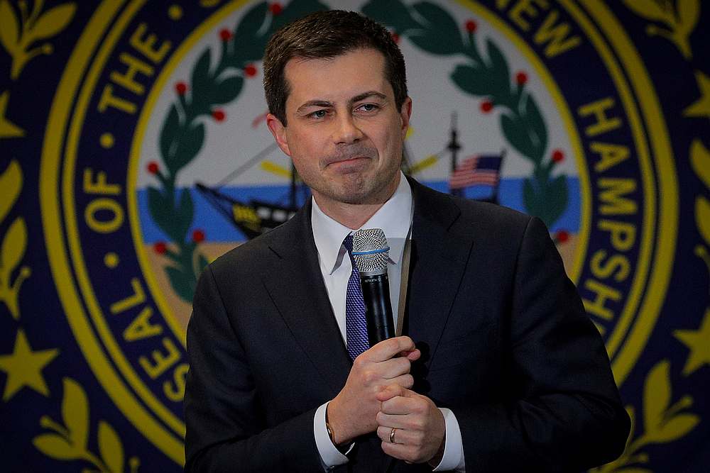 Pete Buttigieg, Democratic presidential candidate and former South Bend, Indiana mayor speaks during a campaign event in Laconia, New Hampshire February 4, 2020. u00e2u20acu201d Reuters pic