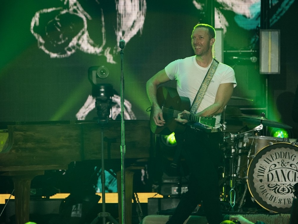 Coldplay performing at the 2020 iHeartRadio ALTer EGO concert at The Forum in Inglewood, California, January 18, 2020. u00e2u20acu201d AFP pic