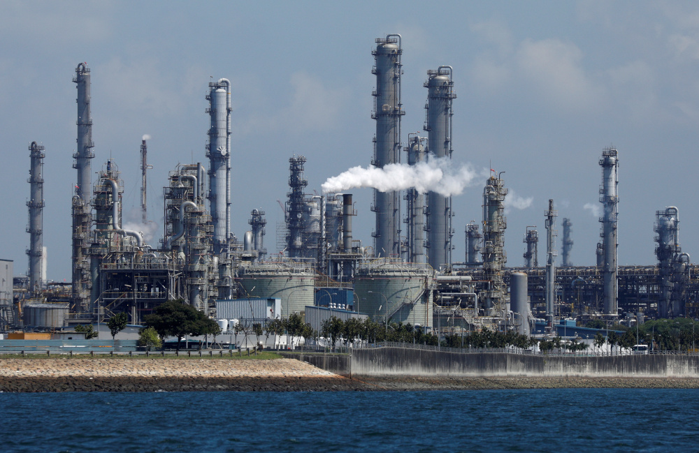 A general view of Shellu00e2u20acu2122s Pulau Bukom petrochemical complex in Singapore July 15, 2019. u00e2u20acu201d Reuters pic 
