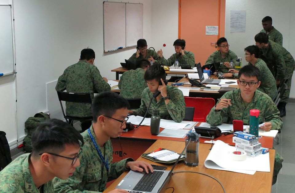 Singapore Armed Forces personnel conduct contact tracing in efforts to prevent the spread of the Wuhan coronavirus, in Singapore January 28, 2020. u00e2u20acu201d Mindef Singapore handout via Reuters
