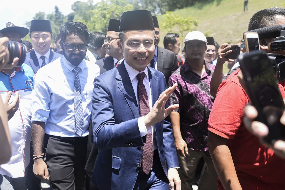 Pantai Dalam MP Fahmi Fadzil leaves Istana Negara on February 26, 2020. u00e2u20acu201d Picture by Miera Zulyana