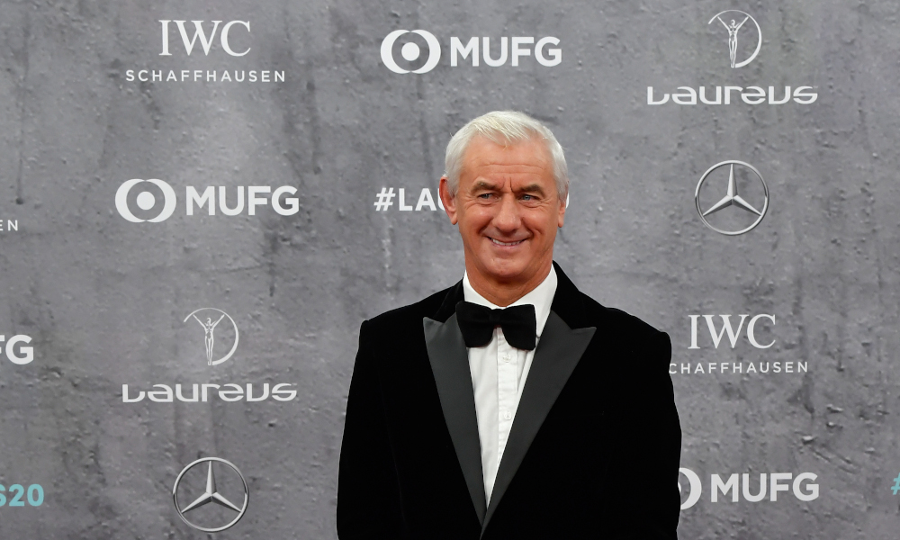 Ian Rush, Former Liverpool player and International Academy Ambassador poses on the red carpet prior to the 2020 Laureus World Sports Awards ceremony in Berlin February 17, 2020. u00e2u20acu201d AFP pic 
