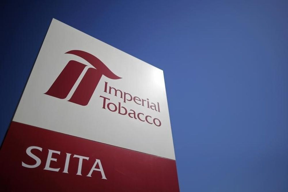 View of a sign outside the Imperial Tobacco Seita cigarette plant in Carquefou, near Nantes, April 15, 2014. u00e2u20acu201d Reuters pic