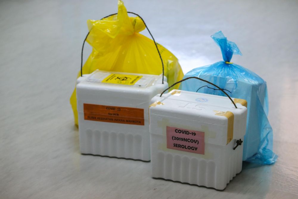 Samples of the Covid-19 RT-PCR real-time testing at the Institute of Medical Research (IMR) in Kuala Lumpur on February 26, 2020. u00e2u20acu201d Picture by Hari Anggara