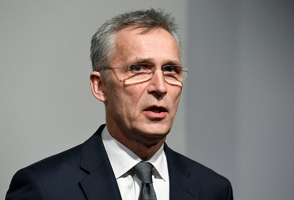Nato Secretary General Jens Stoltenberg speaks to reporters in Hamburg, Germany January 17, 2020. u00e2u20acu201d Reuters pic